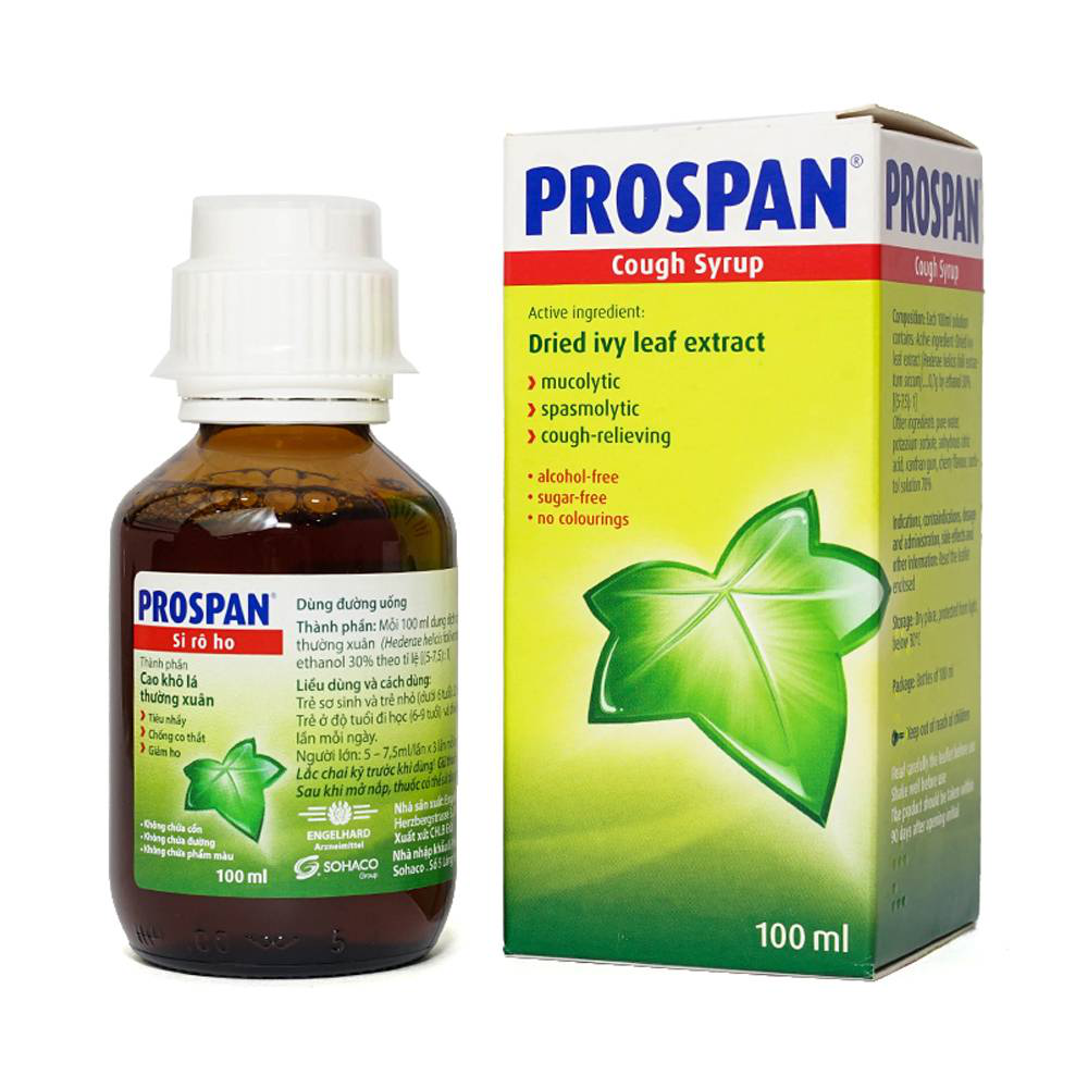 Siro ho Prospan Đức 100ml