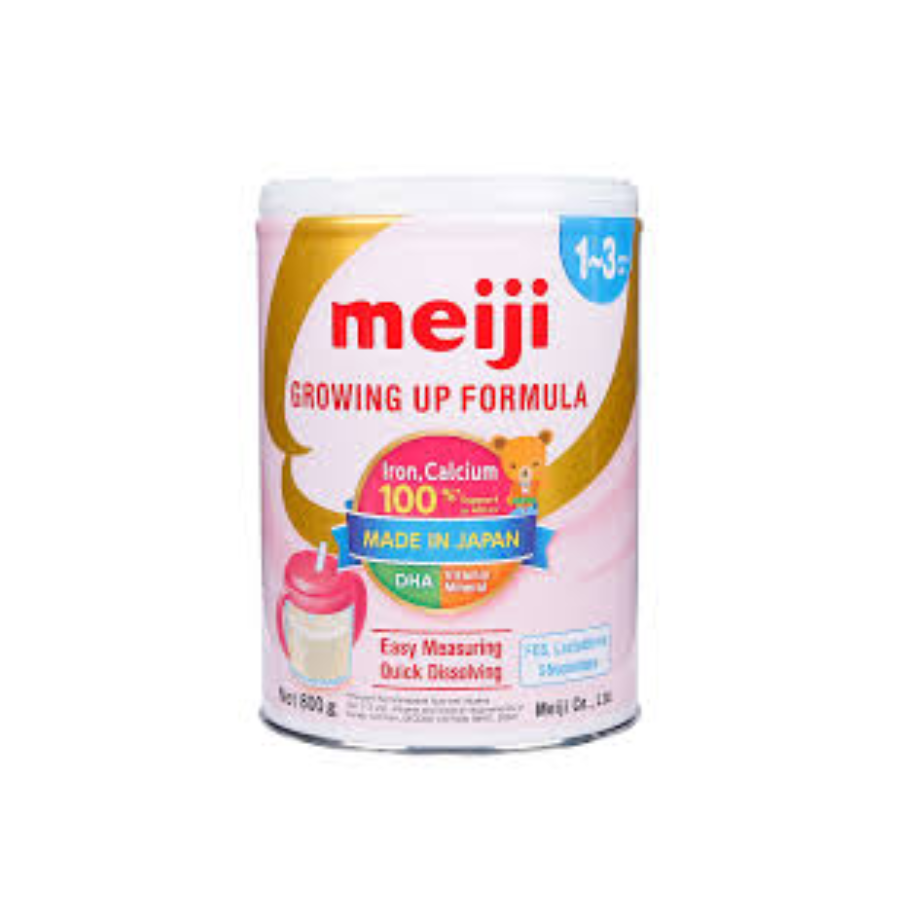 Sữa Meiji Nhập khẩu Lon (1 - 3 tuổi) Growing Up Formula 800g