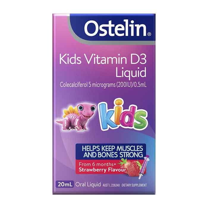 Ostelin Kids Vitamin D3 Liquid 20ml 6M+