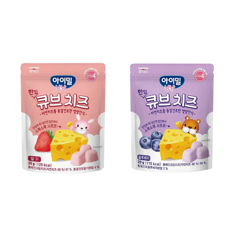 Phô mai sấy ILDONG Hàn Quốc - Cho bé từ 10M+