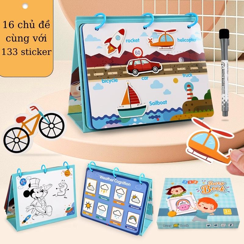 Cuốn Lịch Giáo Dục Nhận Thức Tư Duy Cho Trẻ - Montessori Giáo Dục Sớm