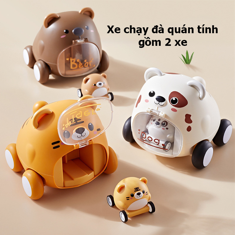 Xe ô tô hình thú mẹ con