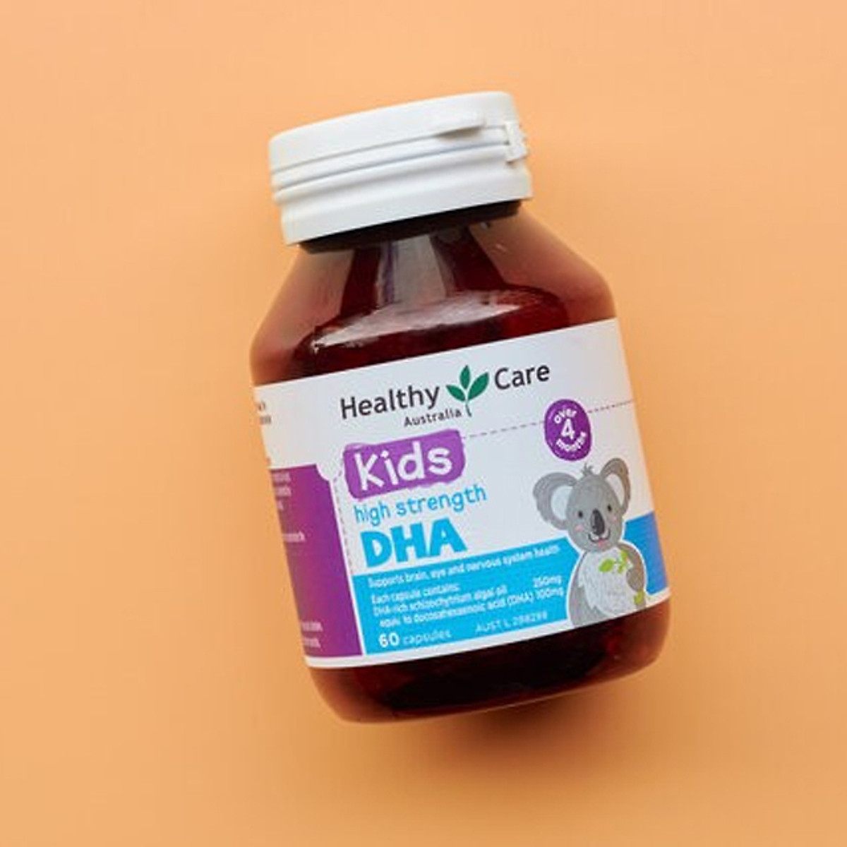 Viên uống bổ sung DHA Healthy Care Úc 60 viên 4m+