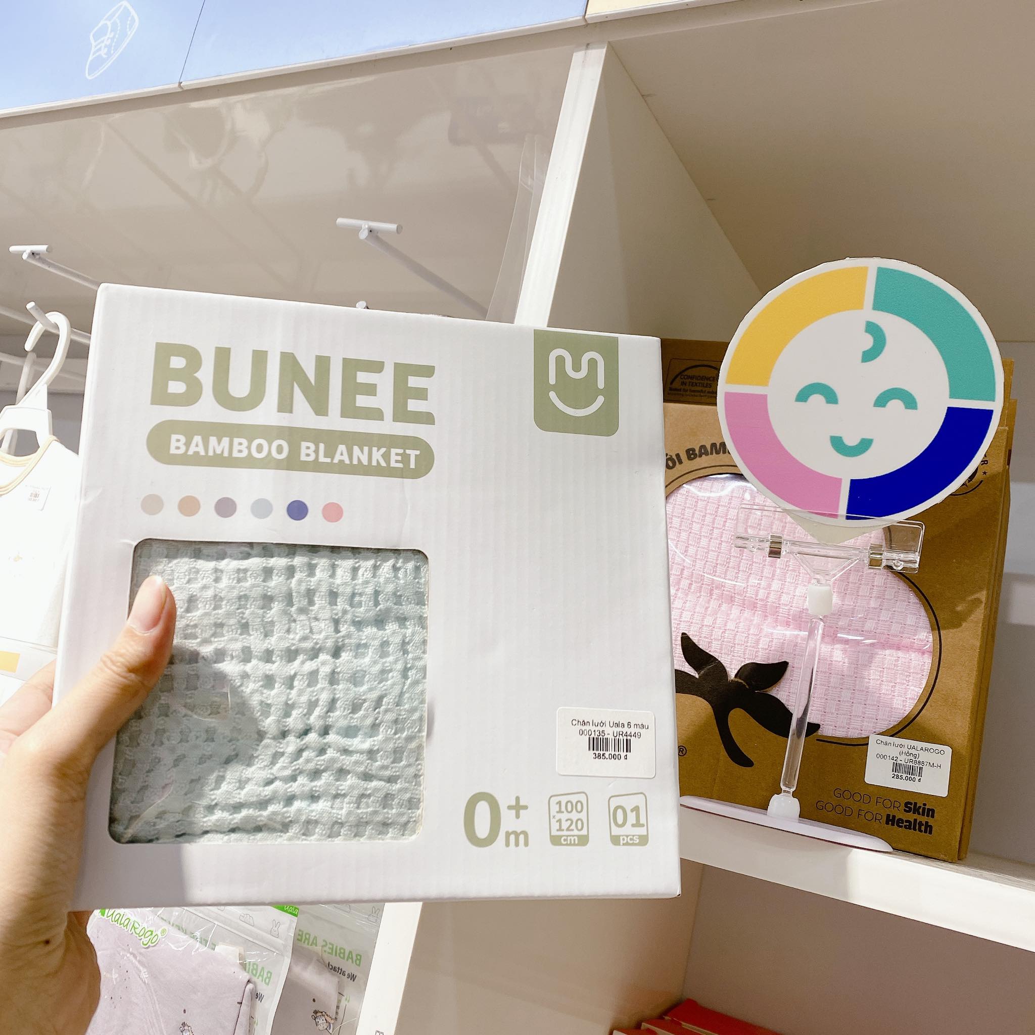 Chăn Lưới BamBoo 6 Màu Chính Hãng Uala Rogo Chăn Lưới BamBoo 6 Màu Chính Hãng Uala Rogo