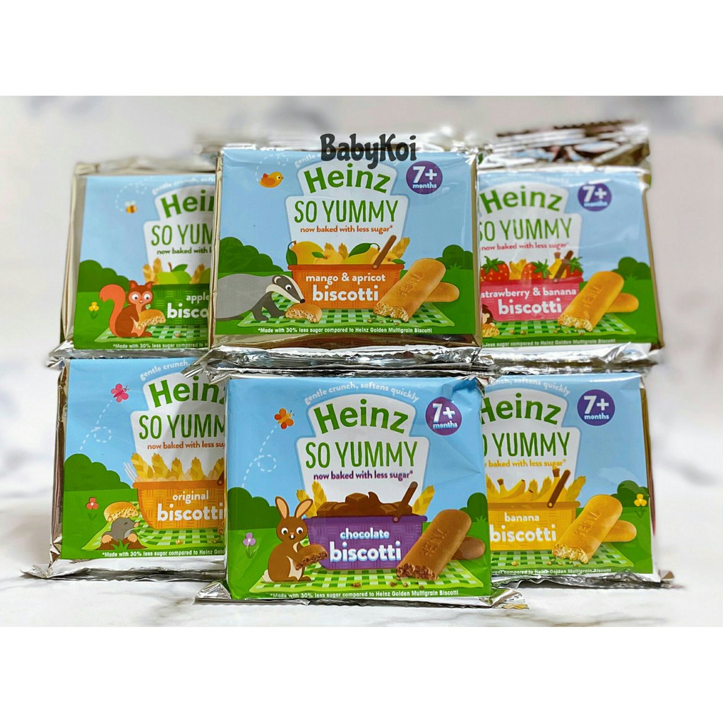 Bánh Qui Heinz Ít Đường Dành Cho Trẻ Em Từ 7+