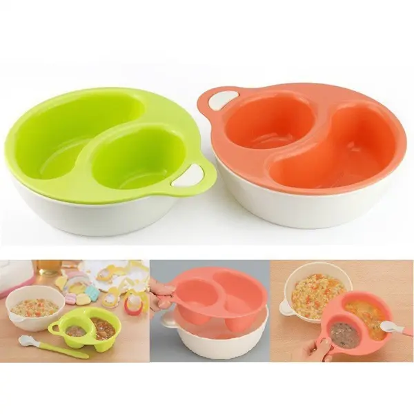 INOMATA Bát ăn chia ngăn cho bé