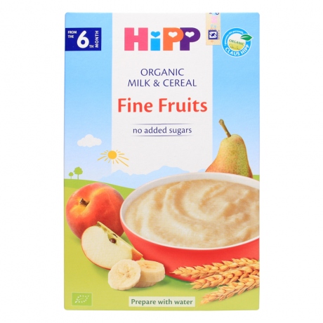Bột sữa DD HiPP Organic - Hoa quả tổng hợp 250g