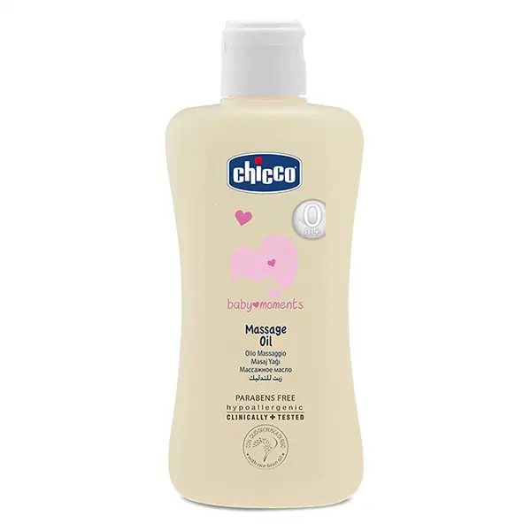 Dầu massage Chicco chiết xuất cám gạo 0M+ 200ml