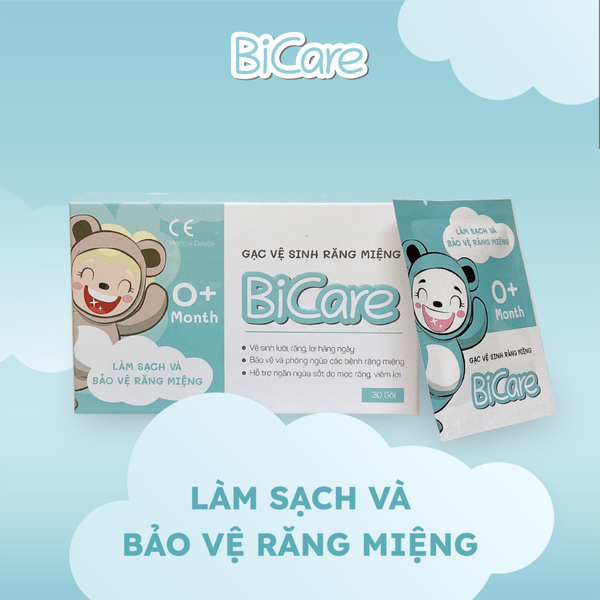 Gạc Vệ Sinh Răng Miệng BiCare - Nội Địa Việt Nam