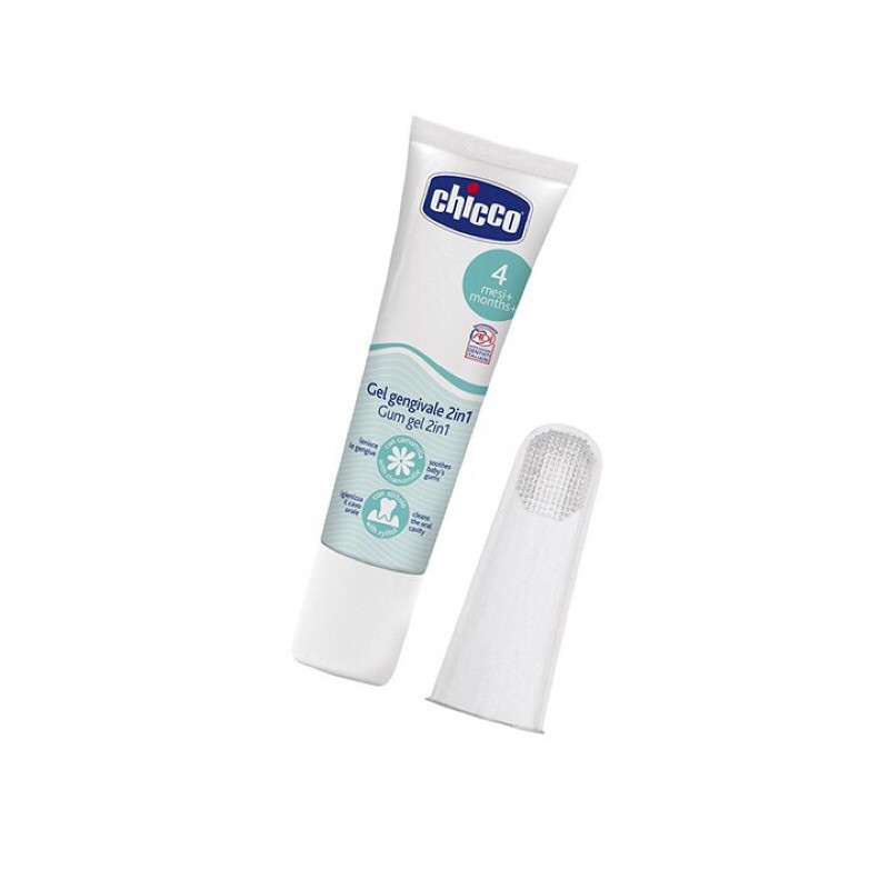 Gel bôi lợi Chicco cho bé mọc răng (4m+)