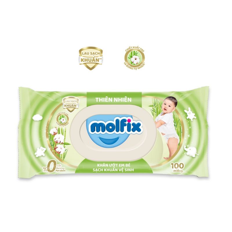 Khăn ướt MOLFIX 100 tờ
