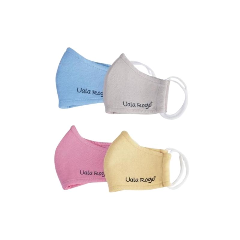 Sét 2 Khẩu Trang Uala Rogo 4 Lớp Kháng Khuẩn An Toàn Cho Bé 0-3 Tuổi