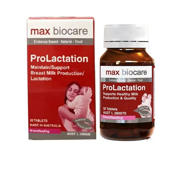 Lợi sữa Max Biocare ProLactation Úc ( 30 viên)