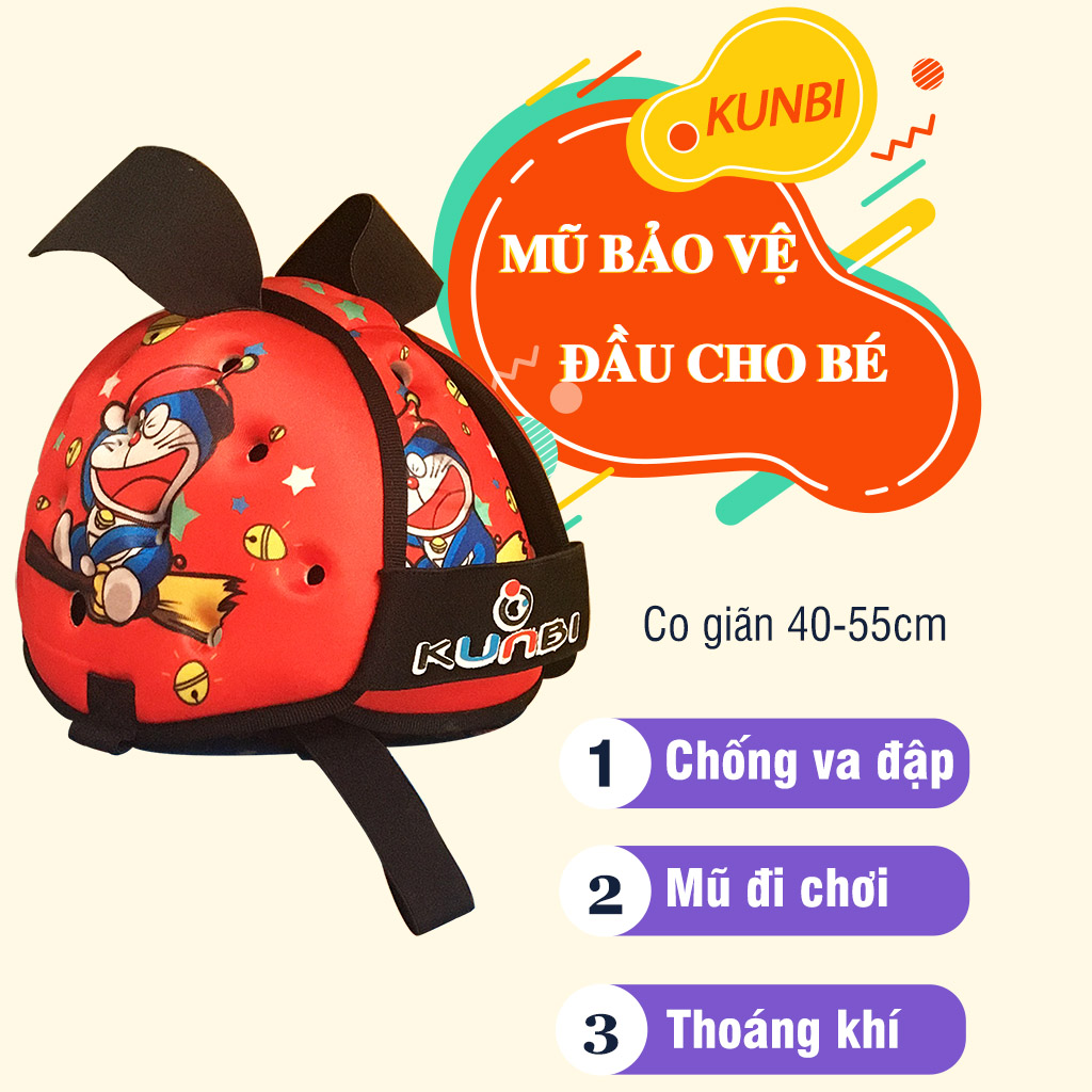 Mũ bảo vệ đầu cho bé