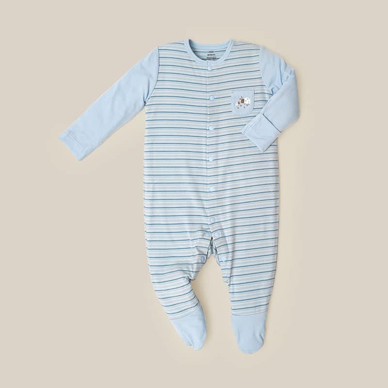 NOUS Body có tất kẻ xanh NB