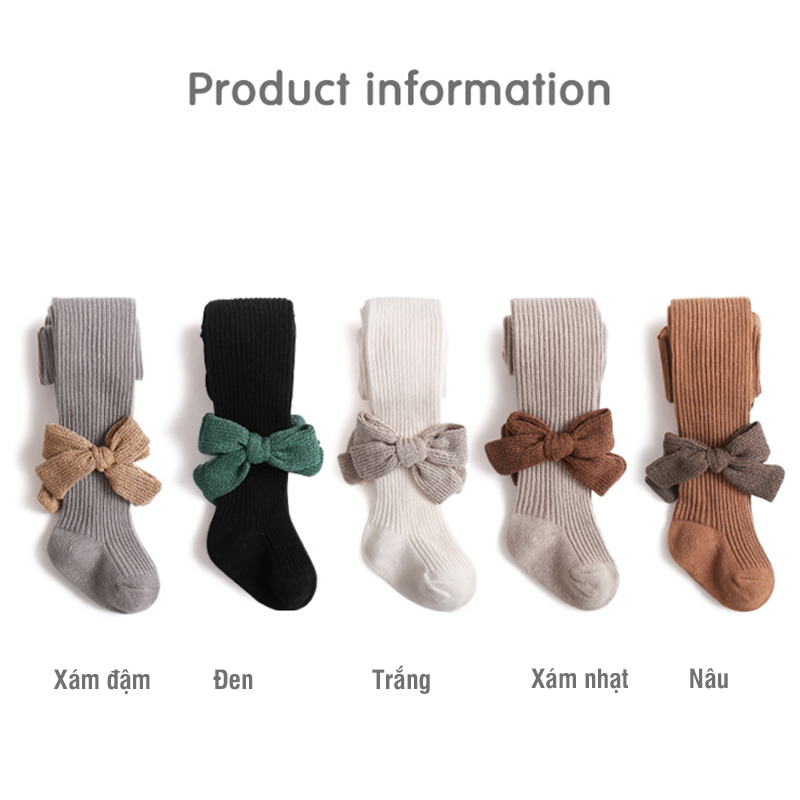 Quần tất thu đông nemobaby bé gái size 18/20 ( 6-12 tháng )