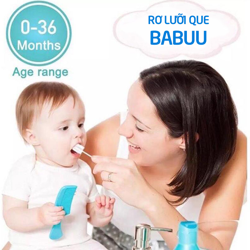 Gạc que rơ lưỡi BABUU