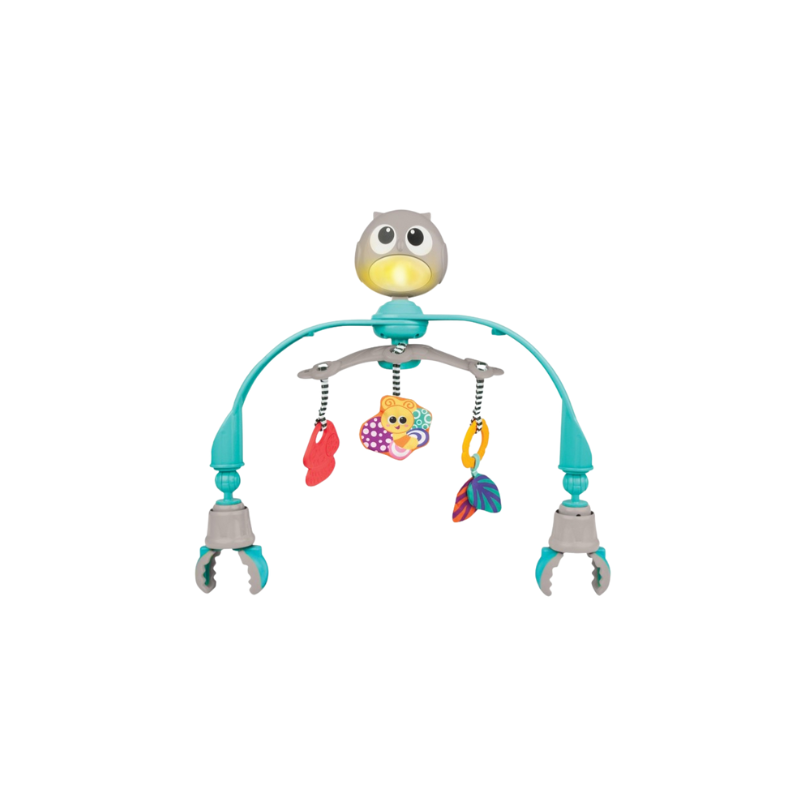 Treo Cũi, Treo Xe Đẩy Có Đèn Chiếu Hình Cú Mèo Xinh Xắn Winfun