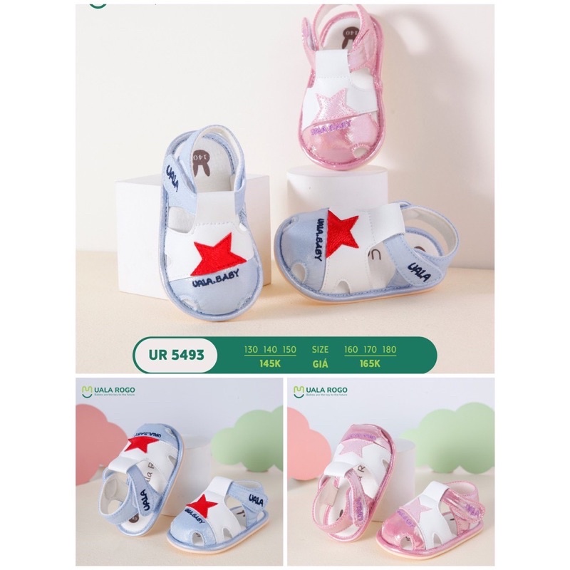 UALA Dép tập đi UR5493 sz bé ri6