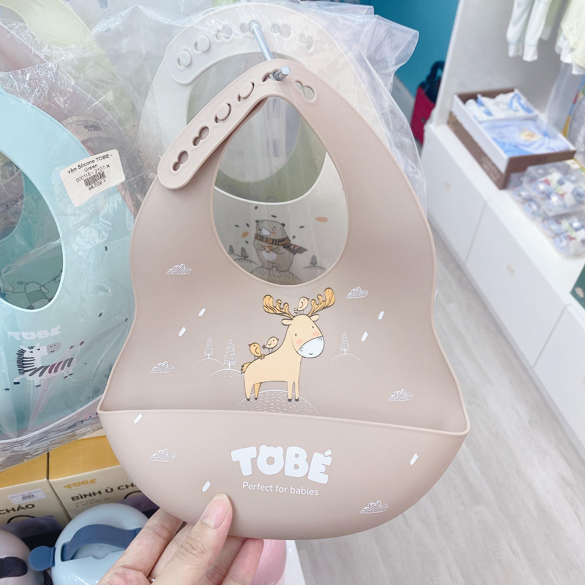 Yếm máng silicone eco ToBé Yếm máng silicone eco ToBé