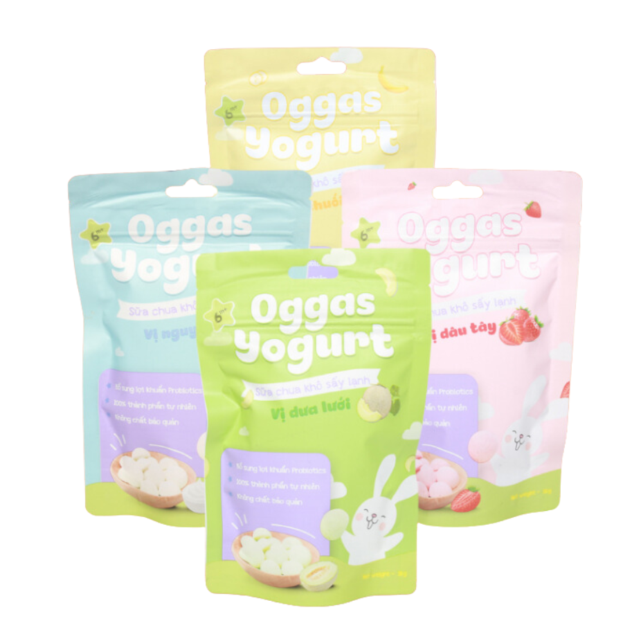 Sữa chua khô sấy lạnh Oggas Yogurt 18g