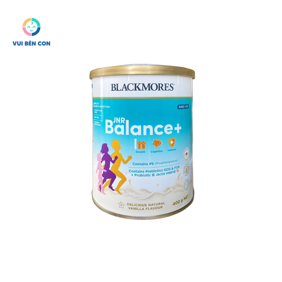 Sữa Blackmores JNR Balance+ Úc - Từ 1-10 tuổi - 400g