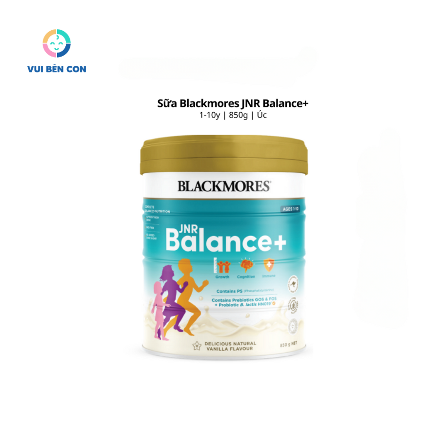 Sữa Blackmores JNR Balance+ Úc - Từ 1-10 tuổi - 850g