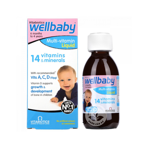 Vitamin tổng hợp Wellbaby 6M-4Y