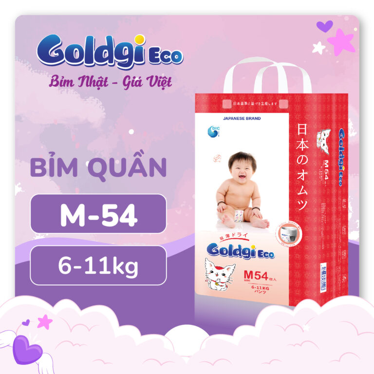 Bỉm GOLDGI ECO - Tã quần