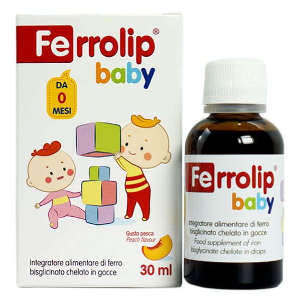 Sắt Hữu Cơ cho bé Ferrolip baby (30ml)