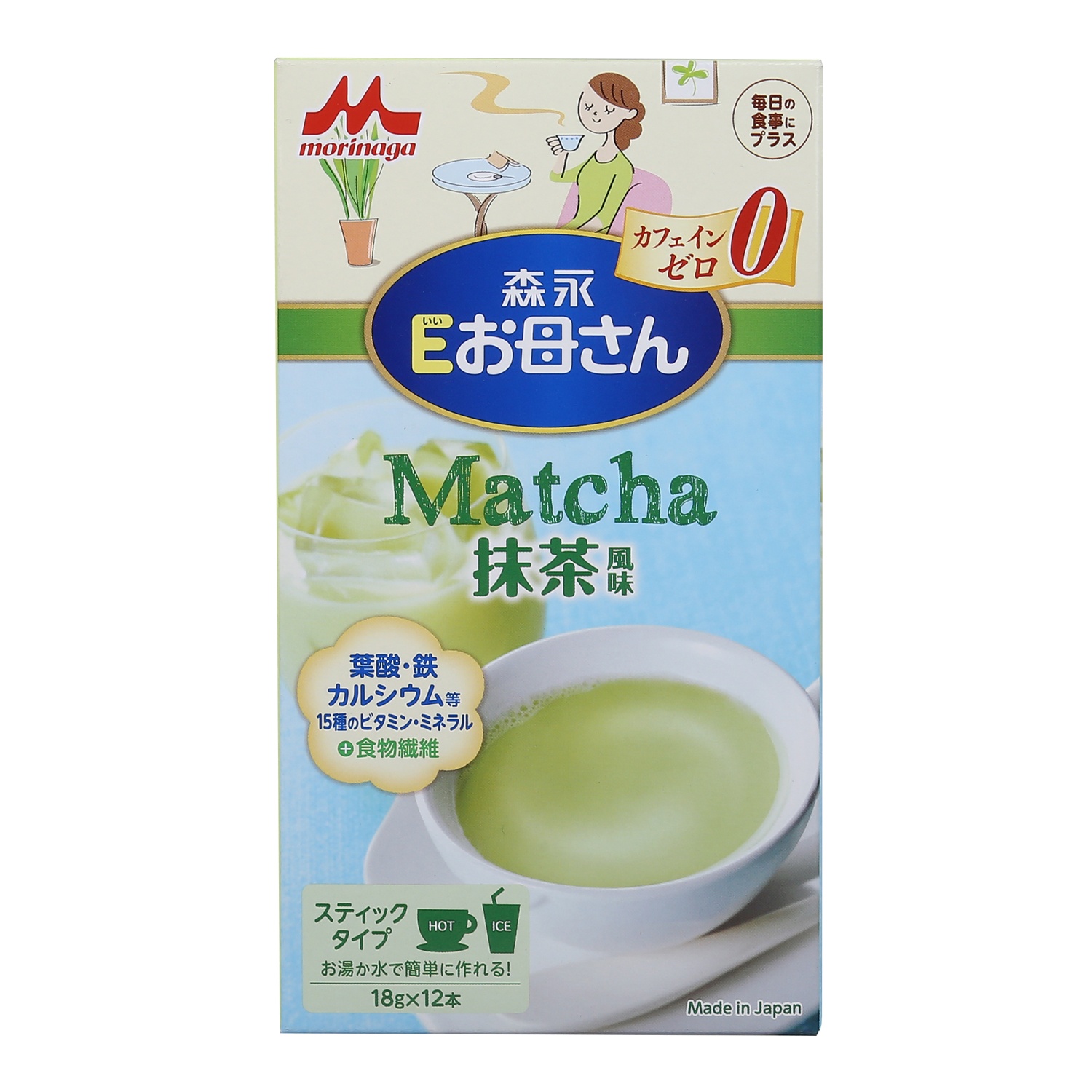 Sữa bầu Morinaga vị matcha 216g