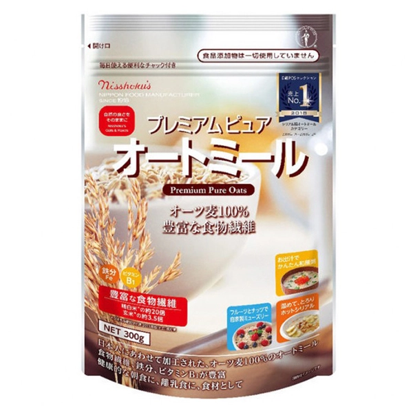 Yến mạch ăn liền Nhật Premium Oatmeal 340g